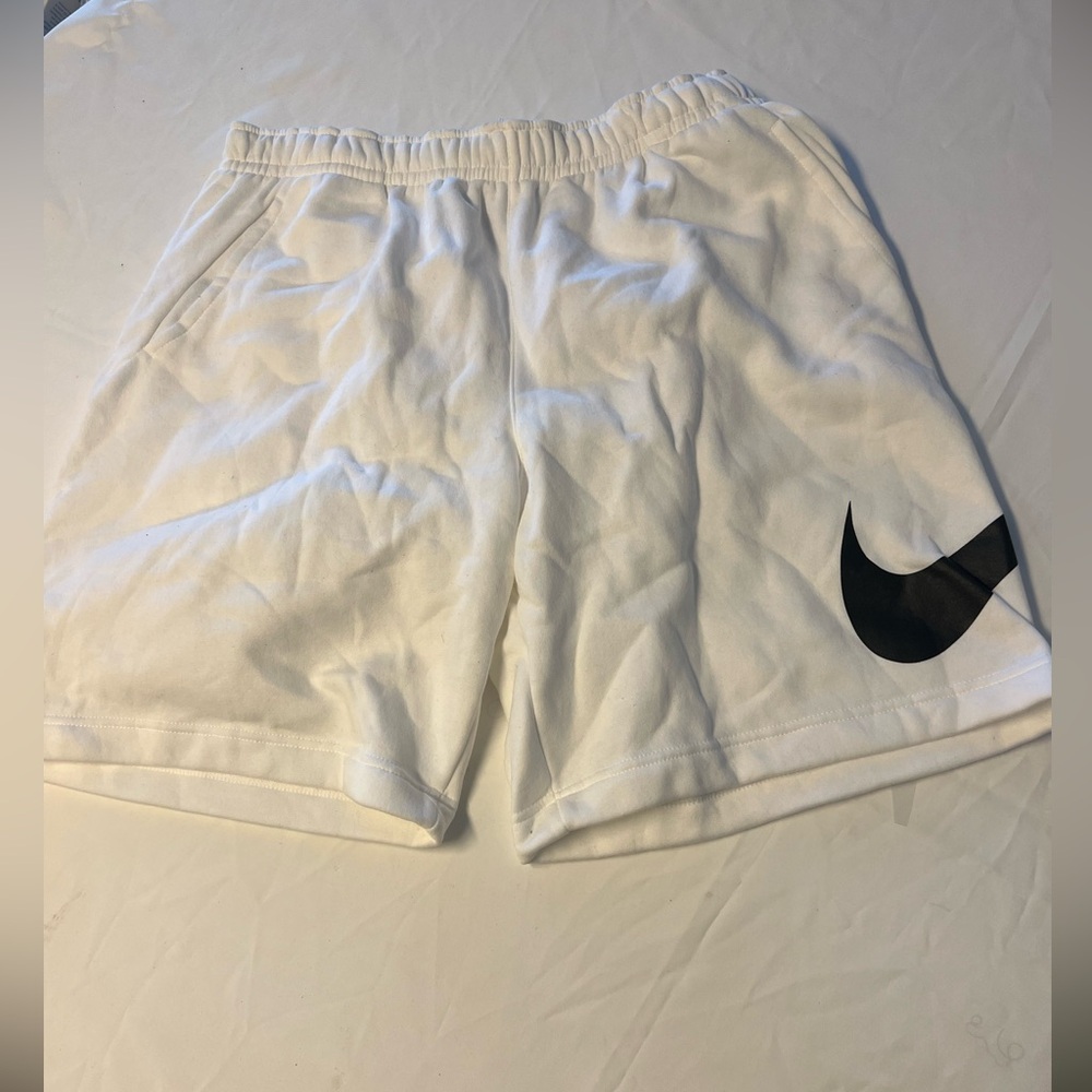 Nike White Men's Shorts